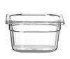 Hendi Gastronormbak 1/6 | 100 mm hoog | polycarbonaat transparant | 861721