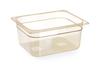 Hendi Gastronormbak 1/2 | 65 mm hoog | grilamid bpa-vrij transparant | hittebestendig | 869383