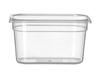 Hendi Gastronormbak 1/4 | 150 mm hoog | PP tranparant | koel/vries | 880319