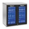 Mastro Backbar | 2 Scharnierende Glazend Deuren, 90+90 Flessen, 0°/+8°C | IBC0057