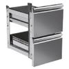 Drawers Kit 2x 1/2 For Pizza Counters With Depth 800 mm, Mastro Z/F2D6040