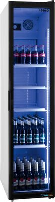 SARO Koelkast met Glasdeur Smal Model SK 301