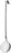 Hendi Schuimspaan rvs 80x390 mm Profi Line | 541104 1