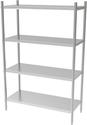 Stelling 4 Levels Demontabel 1200 | Combisteel | 7490.0245