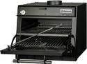 Houtskooloven-Bbq, Gn 1/1 (60 Kg/H)/Zwart | Diamond | CBQ-060/BK