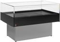 Panoramische Gekoelde Self-Service Toonbank - GRIJS/ZWART - Diamond BN150/V-E8/T2