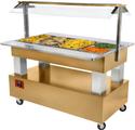 Warm Buffet B-Marie 4X1/1-150 Licht Eiken Ht | Diamond | BBM/4N-D1