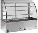 Diamond Kuipelement en open uitstalvitrine 3 niveau's (met gordijn), gekoeld, Geforceerd, 4x GN 1/1 (zonder waterdicht eenheid) | DPA/RVA315-S