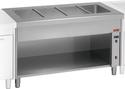 Diamond Bain-marie element op open kast 2x GN 1/1 | S80/BT08