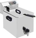 Diverso By Diamond Elektrische Friteuse Tafelmodel 8 Liter + Aftapkraan - WR-EF08-S8