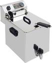 Diverso By Diamond Elektrische Friteuse Tafelmodel 10 Liter + Aftapkraan - WR-EF10-S1