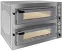 Elektrische Oven 2x 4 Pizza's Diam.330mm - 2 Kamers - Diverso by Diamond WR-FD24-MD