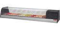 Diamond Gekoeld uitstalraam voor tapas, 8x GN 1/3 - 40 mm (inbegrepen) | TR8-TP/R6