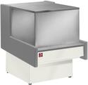 Kassa-Sectie 700 mm - Grijs/wit, Diamond VET-700/E8