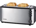 3 functies Broodrooster extra lang | RVS | 6 standen | Severin AT 2590