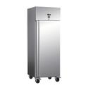 Gastro-Inox RVS 600 liter koelkast statisch gekoeld met ventilator | 201.002