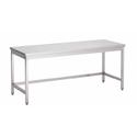 Gastro-Inox Werktafel van RVS Zonder Onderblad, 1100(l)x600(d)x880(h)mm - 301.195