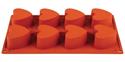 Pavoni Formaflex silconen bakvorm | 8 hartjes | CB167