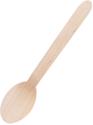 Houten bestek dessertlepel | 17cm | Plastico | CD904