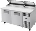 True 2 Deurs Pizza Koelwerk Banktpp-67-Hc - CK303