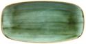 Churchill Stonecast Samphire Green Chefs Ovaal Bord 29.8 X 15.2 cm Pak van 12 - CY100