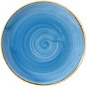 Churchill Stonecast Cornflower Blue Coupe Bord 16.5 cm Pak van 12 - DF767