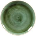 Churchill Stonecast Samphire Green Evolve Coupe Bord 22 cm Pak van 12 - DF996