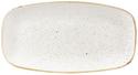 Churchill Stonecast Barley White Chefs Ovaal Bord 35.2 X 18.7 cm Pak van 6 - DW321