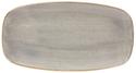 Churchill Stonecast Grey Chefs Ovaal Bord 27 X 12.7 cm Pak van 12 - DW335