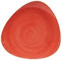 Churchill Stonecast Berry Red Lotus Bord 25.4 cm Pak van 12 - DW367