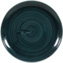 Churchill Stonecast Patina Rustic Teal Evolve Coupe Bord 28.6 cm Pak van 12 - FA591