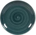 Churchill Stonecast Patina Rustic Teal Evolve Coupe Bord 16.5 cm Pak van 12 - FA593