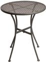 Bolero ronde stalen bistro tafel grijs 60cm | GG703