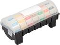 2,5cm Multidispenser | Inclusief 7 Rollen Voedseletiketten Daglabels Oplosbaar | Vogue | GH474