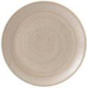 Churchill Stonecast Nutmeg Cream Evolve Coupe Bord 28.6 cm Pak van 12 - GR934