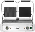 Hendi Contactgrill dubbel links glad rechts geribd 3600W | 263907