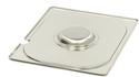 Maxima Gastronorm Deksel - 1/2 GN - RVS - met Uitsparing - 09367771