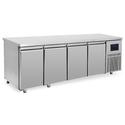 Refrigerated Counter Pass-Through With 4+4 Doors GN1/1 Both Sides, -2°/+8°C - WiFi - Virtus BNA0066/FN