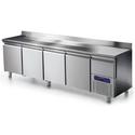 Refrigerated Counter 4 Doors GN 1/1 With Upstand and Refrigerated Drawer - -2°/+8°C - BNA0207