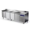 Freezer Counter 600 mm 4 Doors 430x325 mm With Upstand - -10°/-20°C - BNB0187