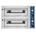 Electric Pizza Oven For 6+6 Pizzas ø 35 cm - Mechanical Control - CAB0123