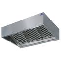 Wall-Mounted Cubic Hood With Integrated Lighting, 3400x1200 mm, Mastro DAA0213