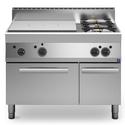 Gas Solid Top - 2 Burners - 1 Gas Oven - 1 Closed Cabinet - MS6511TPFG