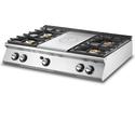 Mastro Bakplaat - Gas - Solide Top - Tafelmodel - 4 Branders - V90120TPPCG2T