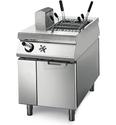 Gas Pasta Cooker On Cabinet With Door, 1 GN 1/1 Well - 40 Litres, Virtus VS11060CPGS