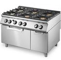 Mastro Gasselector Op Statische Gas Oven Gn 2/1 En Afgesloten Kast, 6 Branders | VS70120CFG