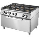 Mastro Gasselector Op Statische Maxi Gas Oven, 6 Branders | VS70120CFGG