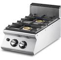 Gas Range With 2 Burners Each 6 KW, Pressed Working Top - Virtus VS7040PCGST