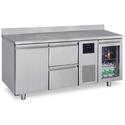 Freezer Counter With 3 Doors GN 1/1 and Upstand - -10°/-20°C - WiFi - VTGB3A/FNWF