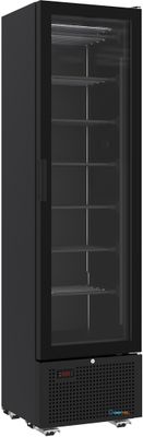 VRIESKAST 1 GLASDEUR ZWART 221L - Combisteel 7464.0052 1